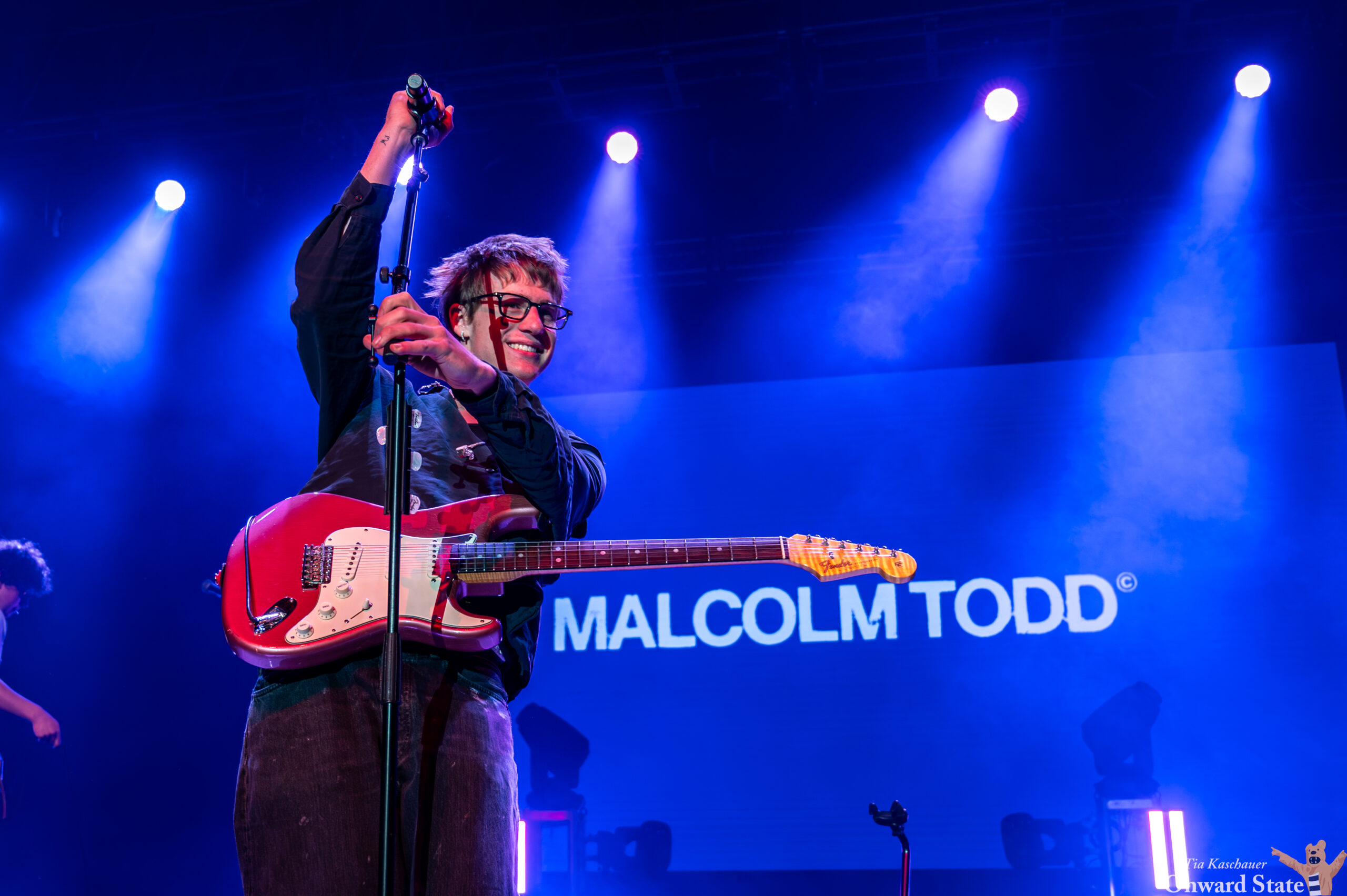 Audience at a Malcolm Todd concert